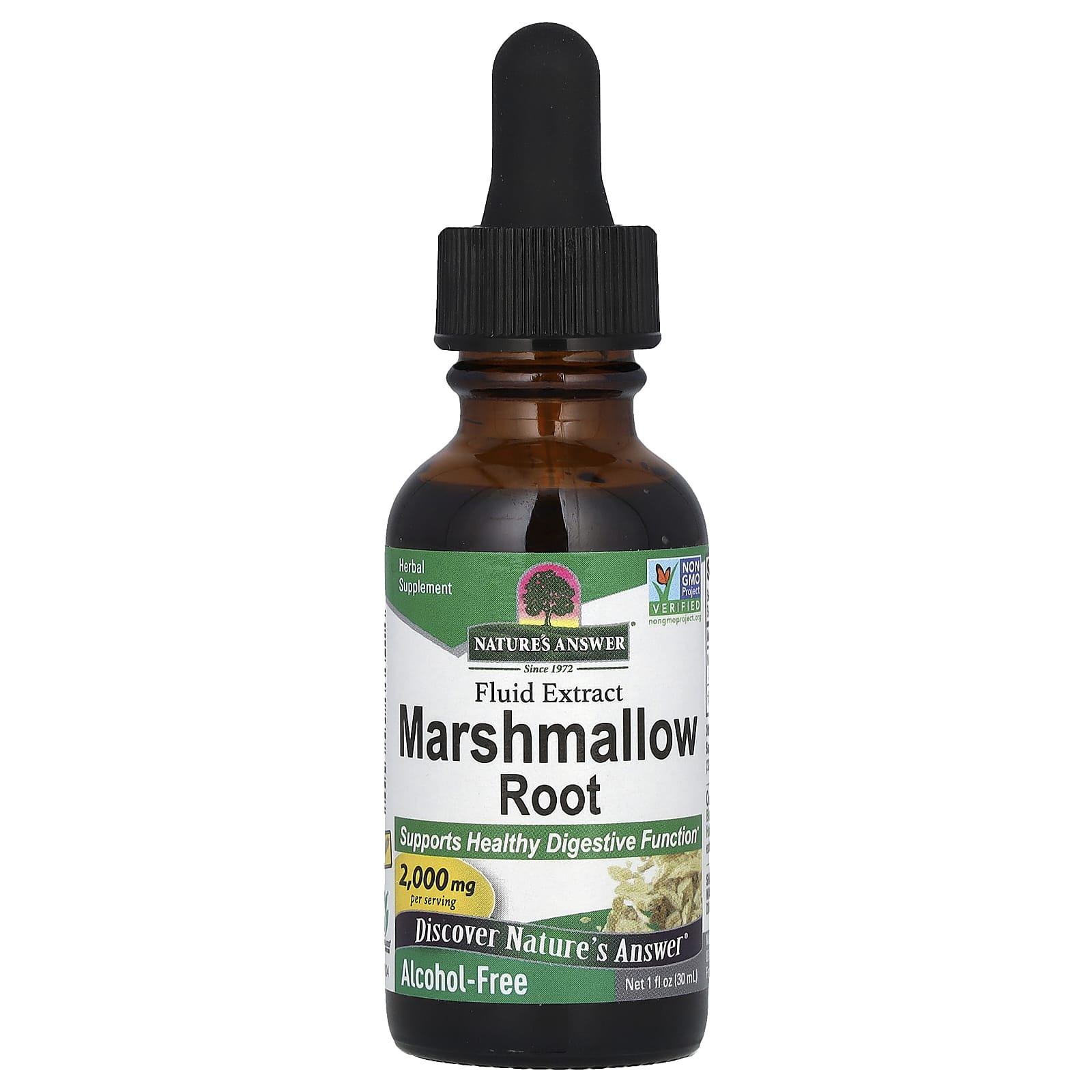 Nature's Answer Marshmallow Root 30ml framsida