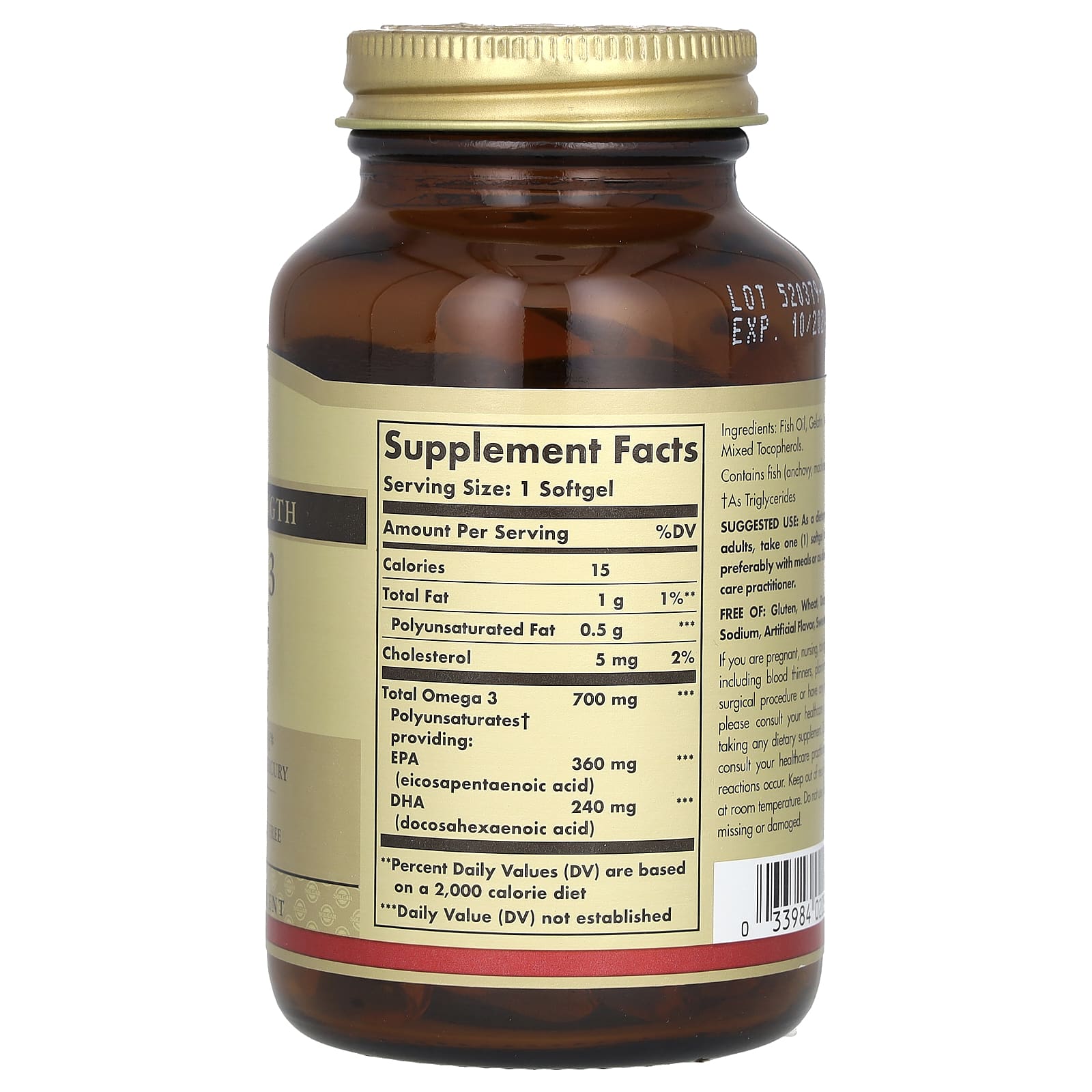 Solgar - Omega 3 700 MG