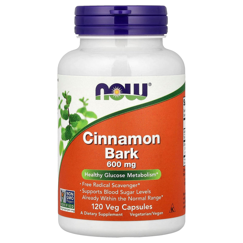 Cinnamon Bark produktetikett och dosering