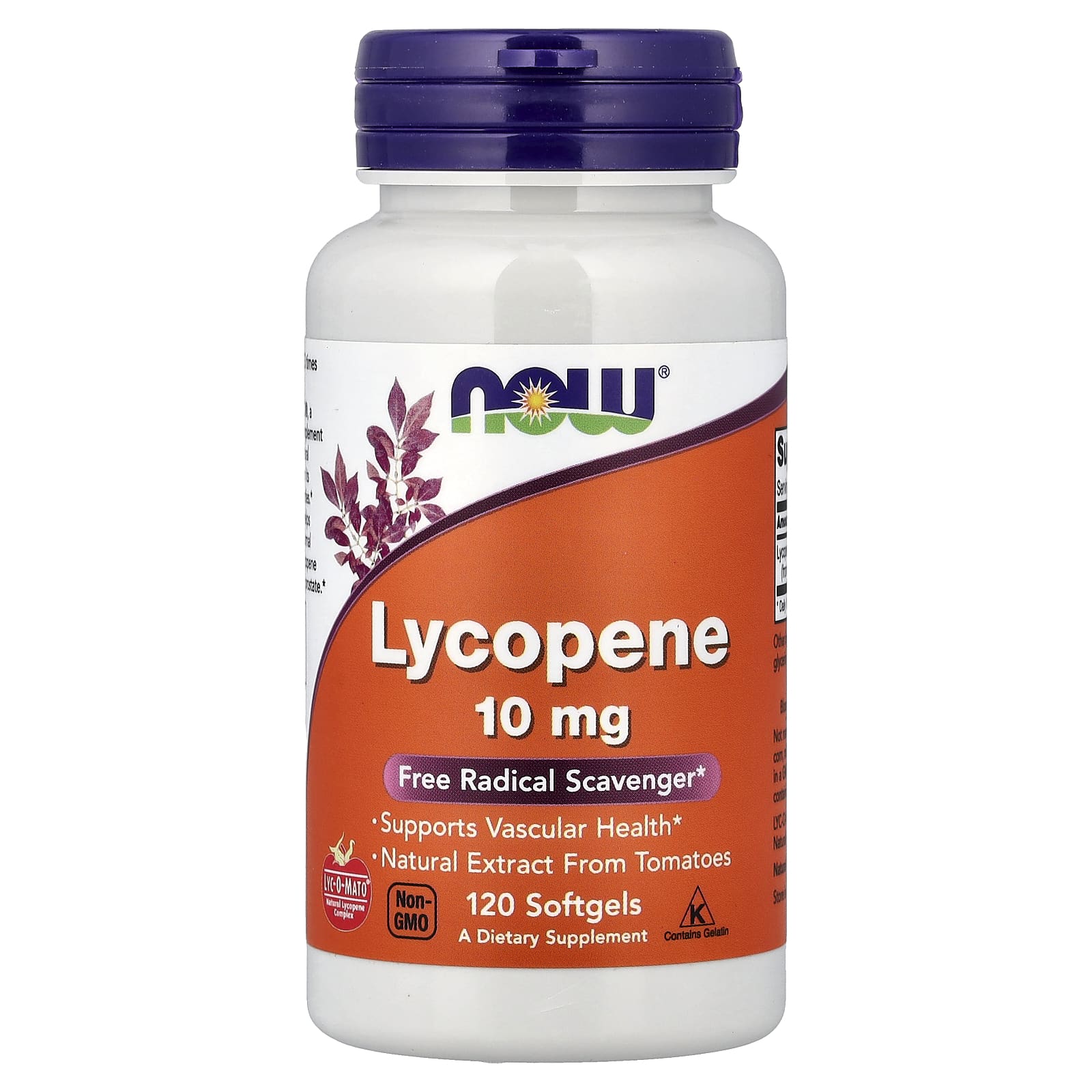 Lycopene 10 mg baksida näringsfakta