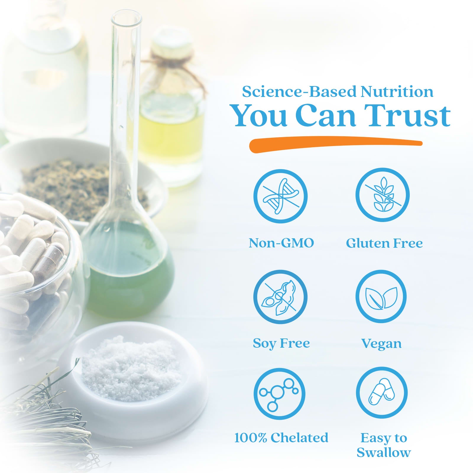 Doctor's Best High Absorption Magnesium förpackning sida