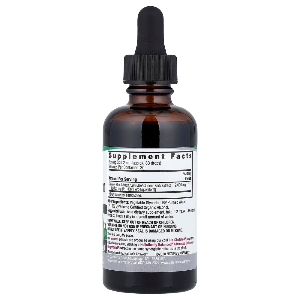 Slippery Elm Extract doseringsanvisningar
