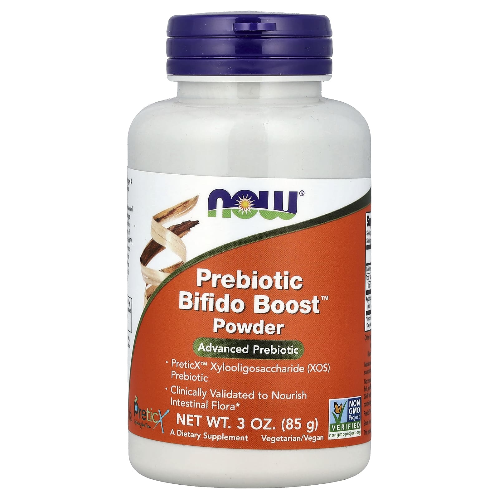 Prebiotic Bifido Boost Pulver baksida