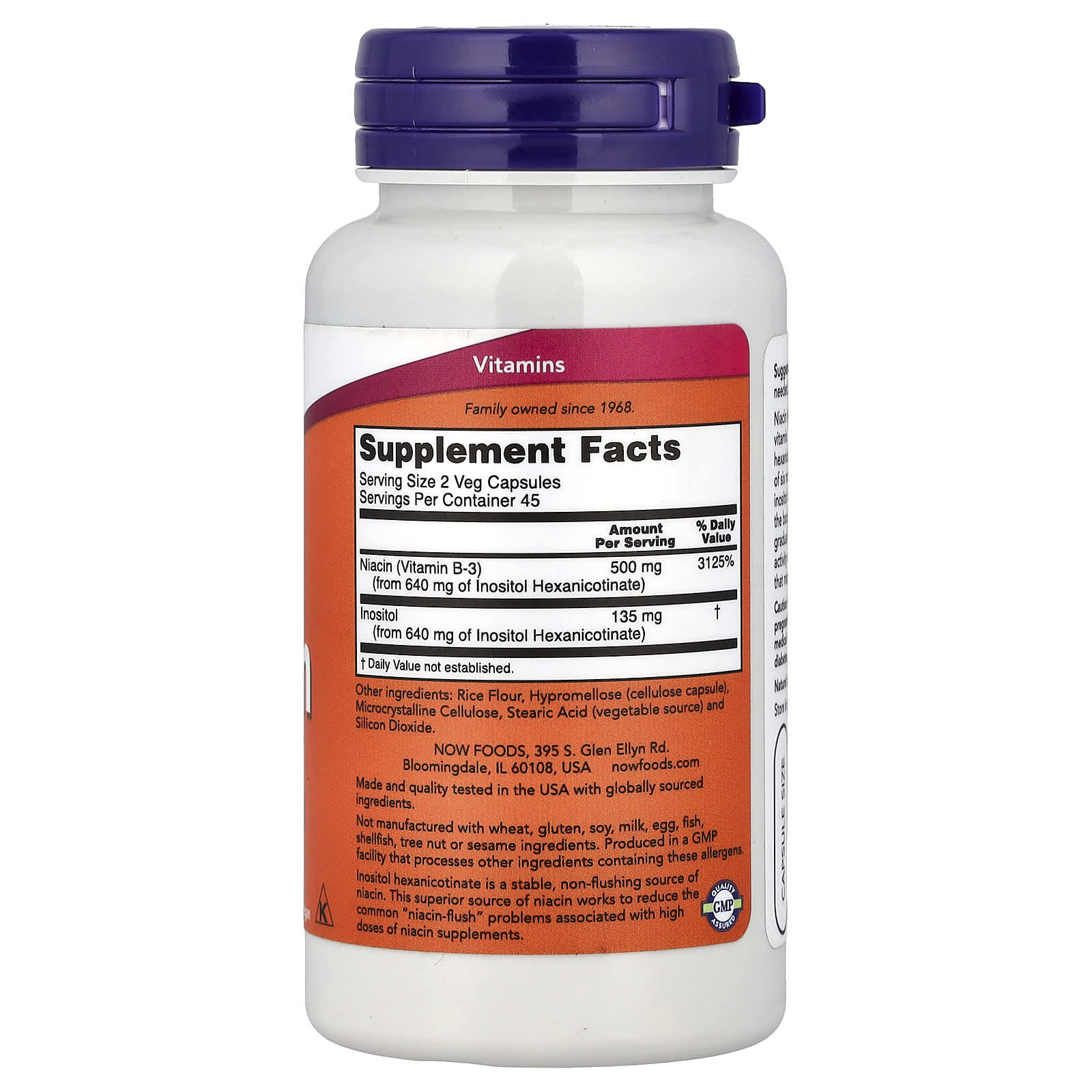 NOW Foods - Flush-Free Niacin