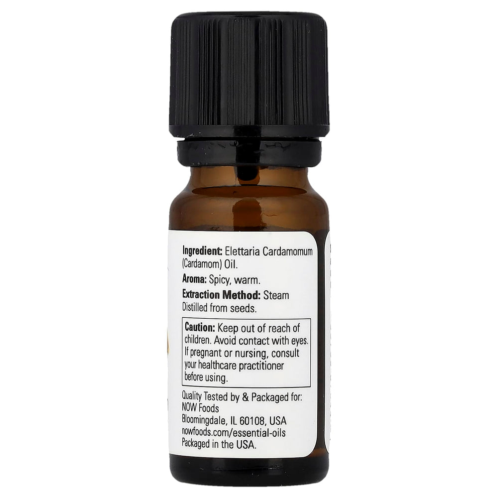Kardamomölja – 100% Ren ingredienser och etikett