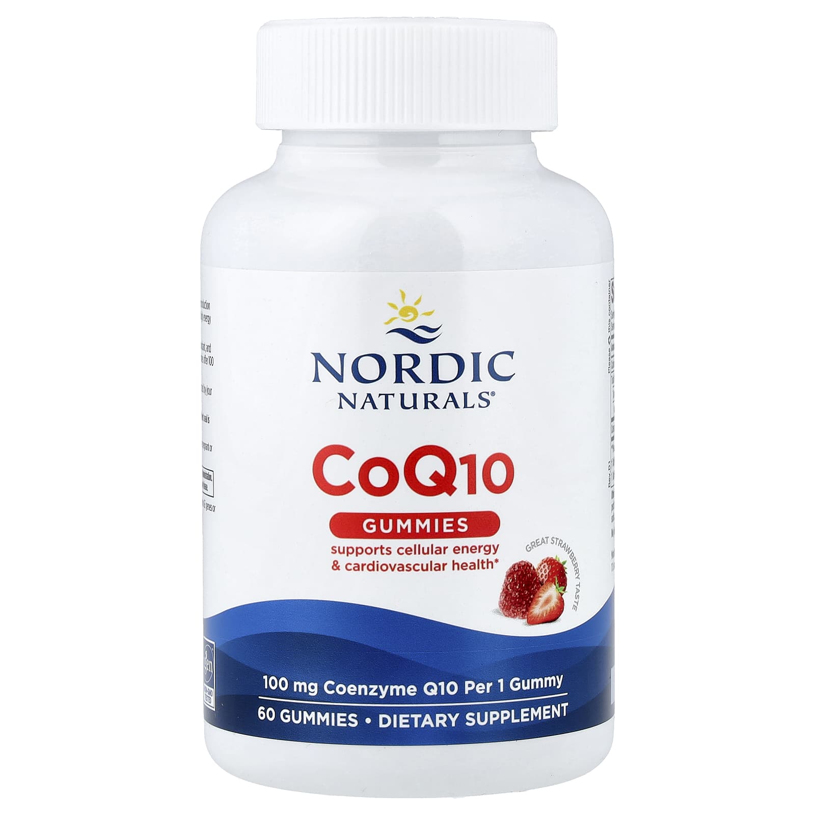 CoQ10 Gummibjörnar baksida näringsfakta