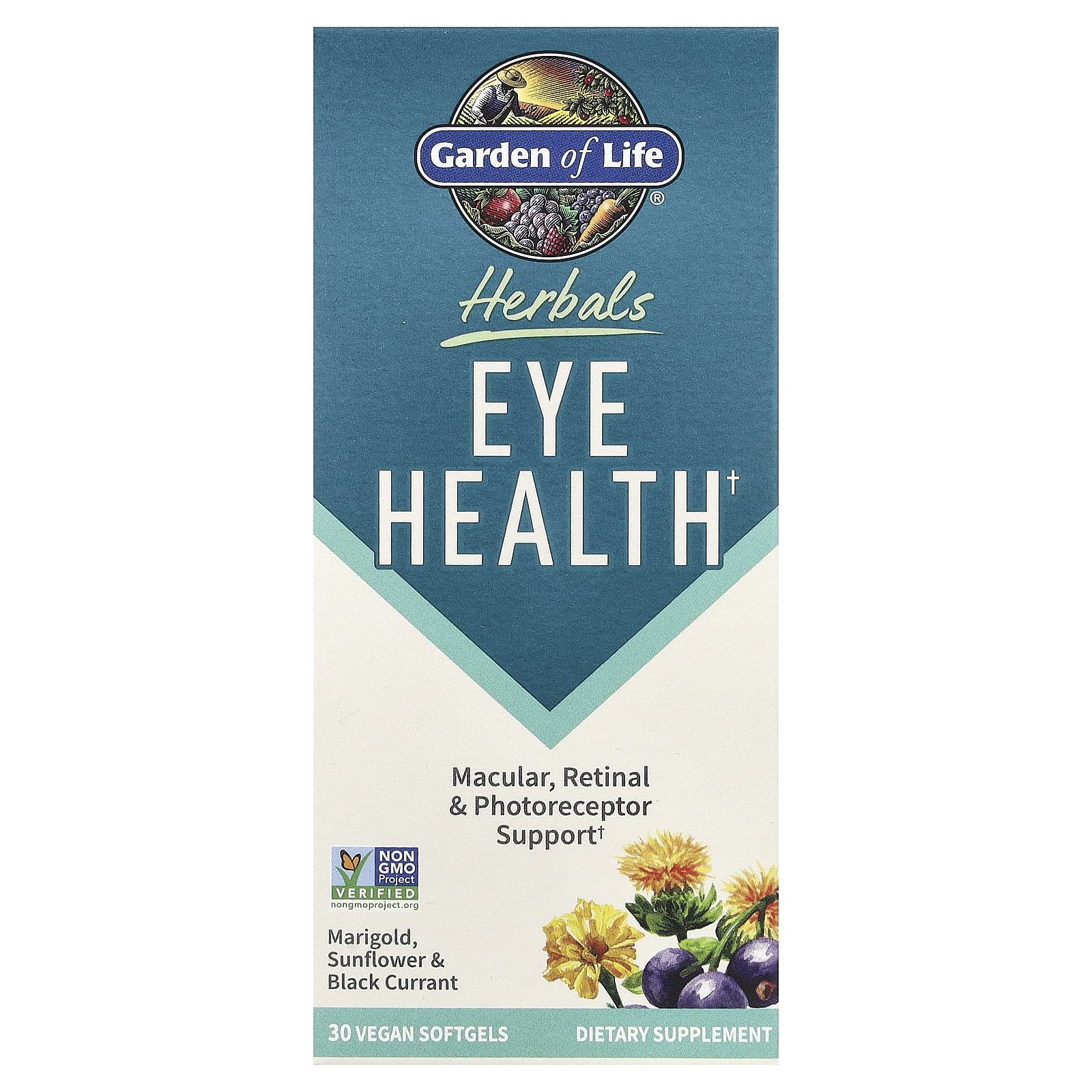 Garden Of Life - Herbals Eye Health - 30 Vegan Sgels