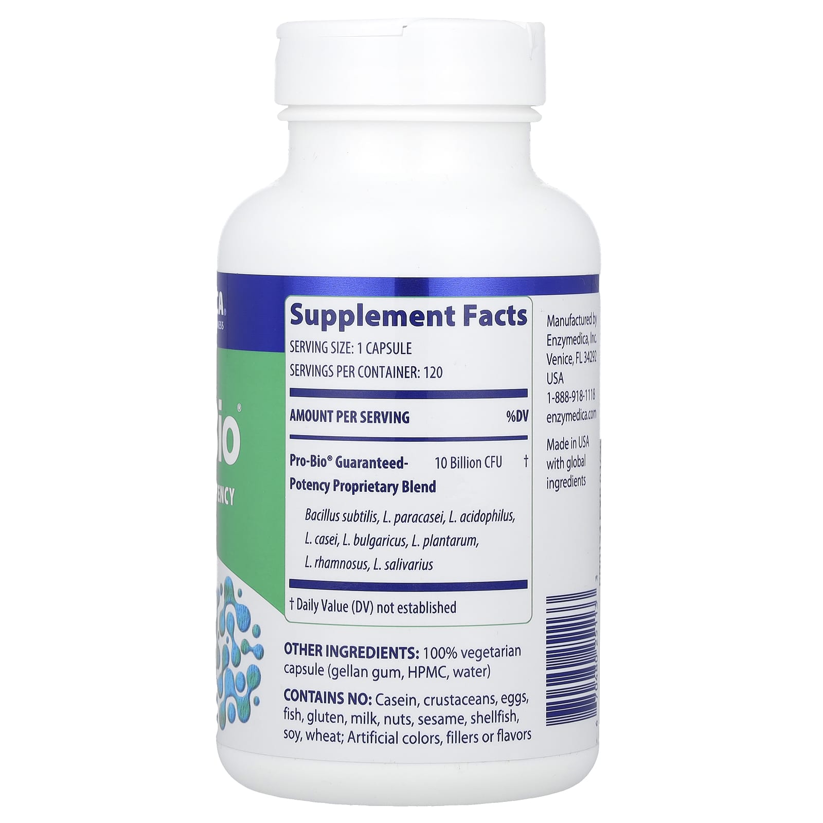 Enzymedica - Pro-Bio Probiotic Digestive Support