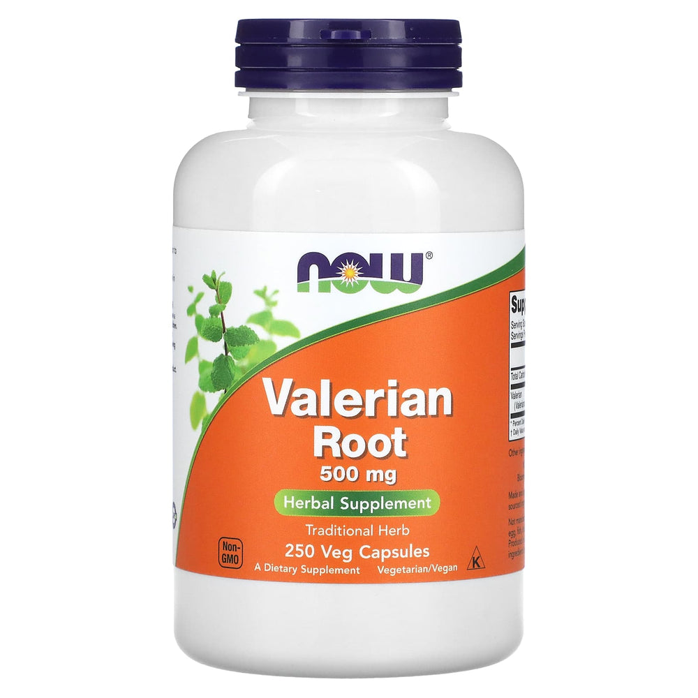 NOW Foods Valerian Root 500mg lagring & användning