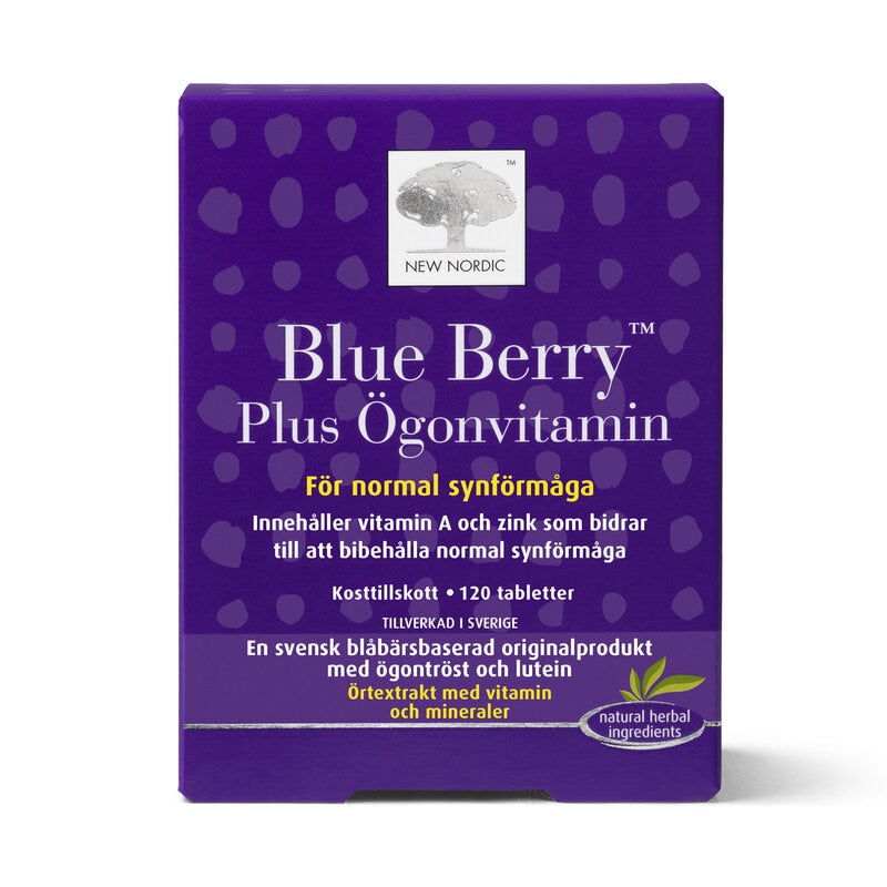 New Nordic - Blue Berry Plus Ögonvitamin