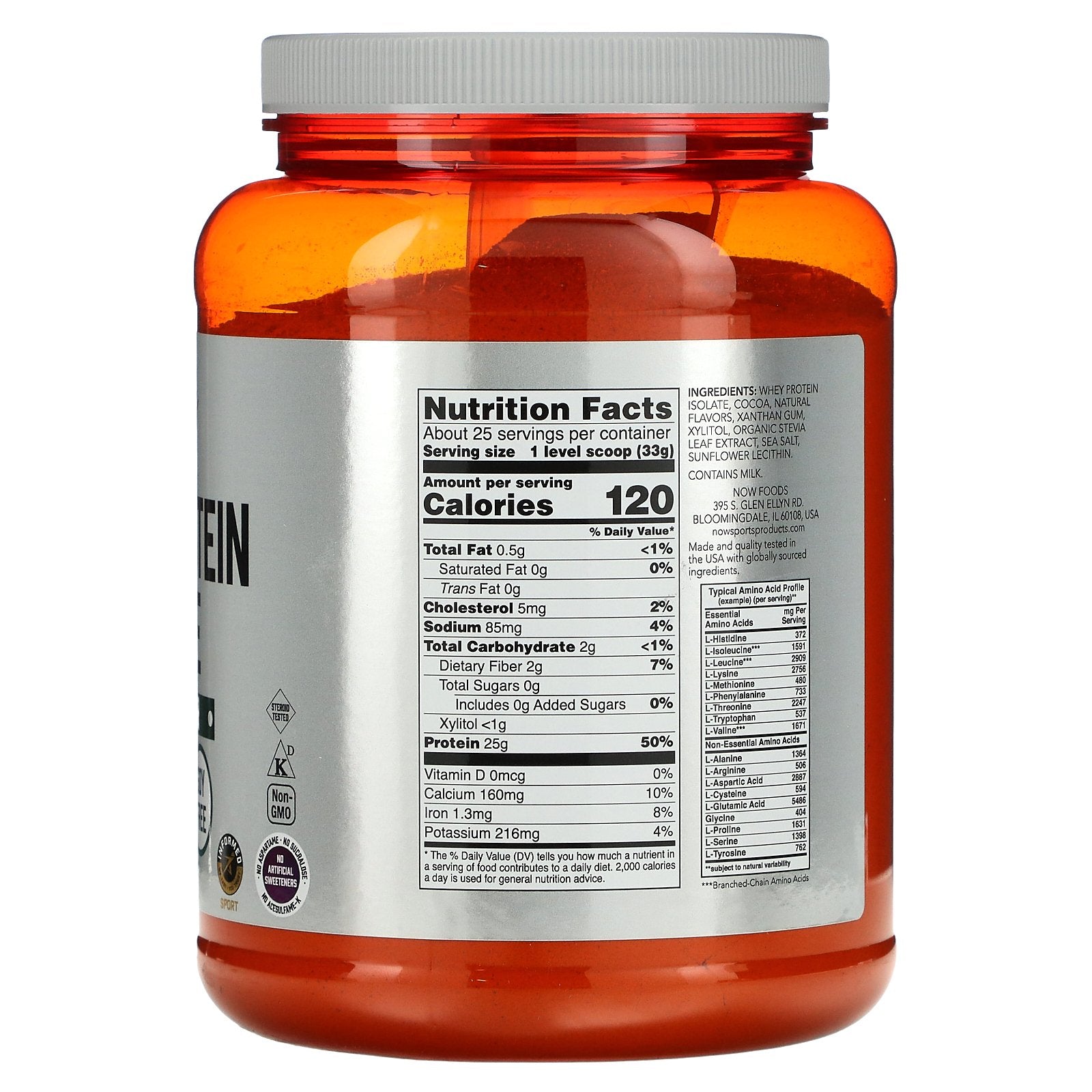 NOW Foods - Whey Protein Isolate