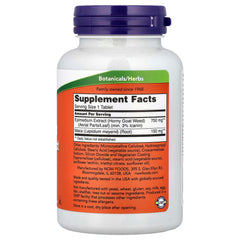 Now Foods - Horny Goat Weed Extract - 90 Tabs