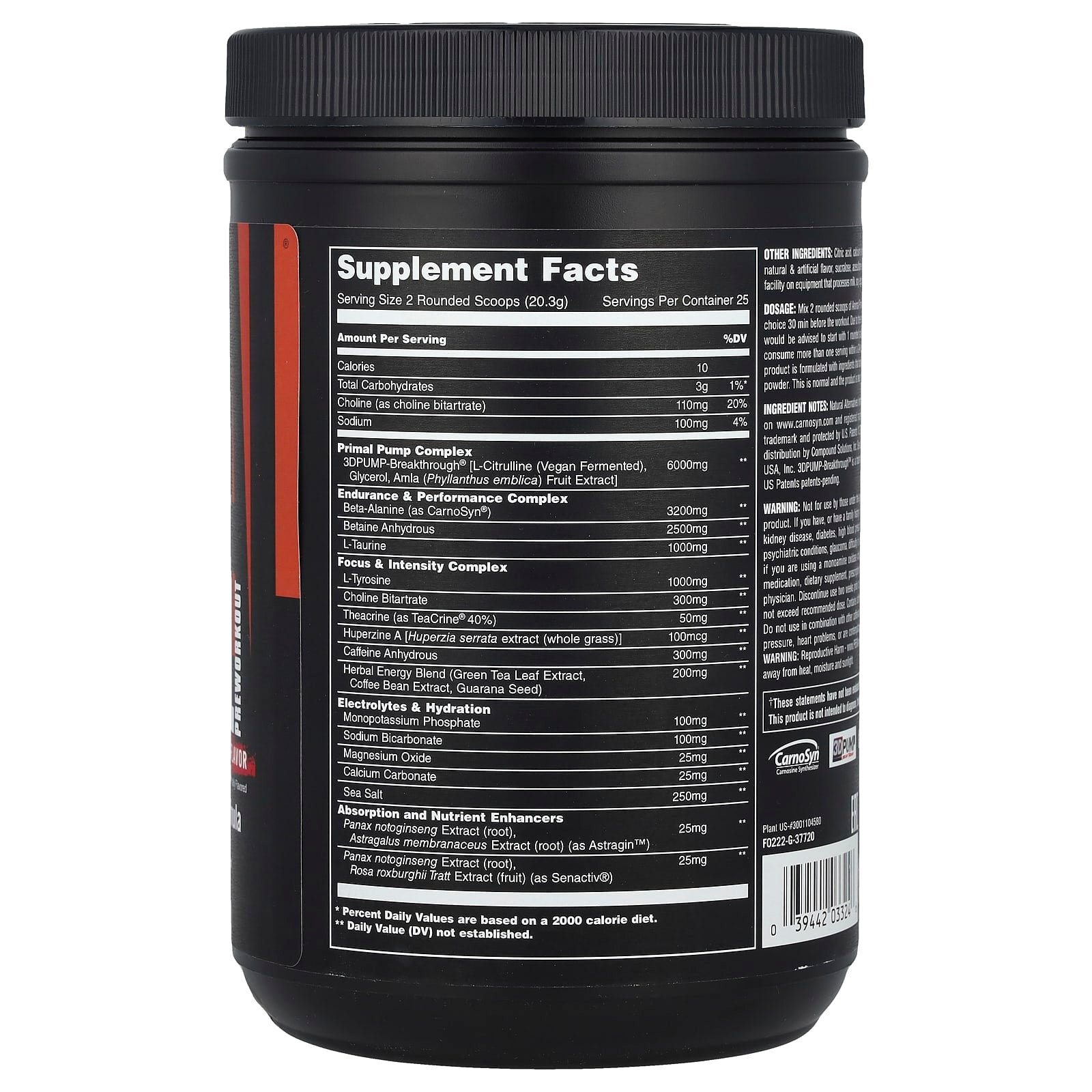 Universal Nutrition - Hedelmäsmoothie - 507.5g