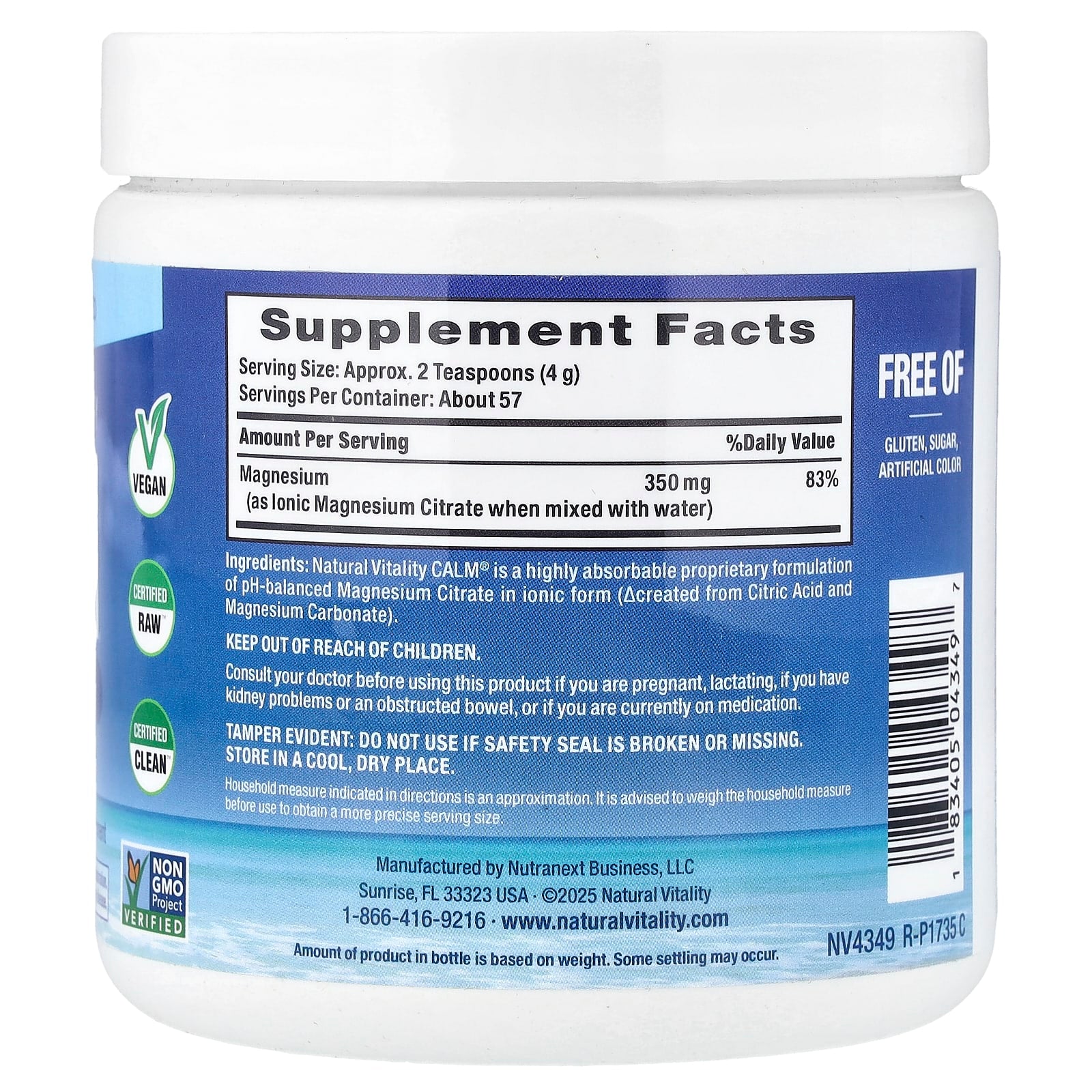 Natural Vitality - Natural Calm