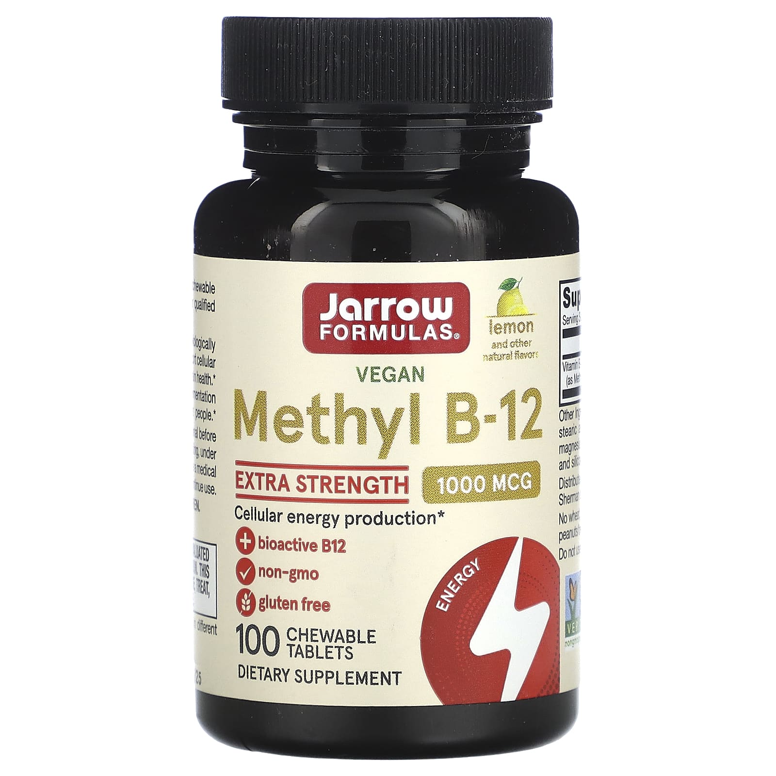 Jarrow Formulas Methyl B-12 framsida