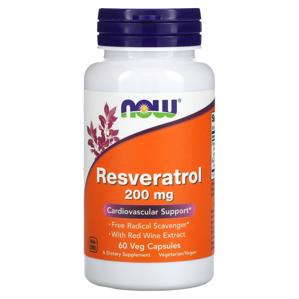Natural Resveratrol - baksida näringsfakta