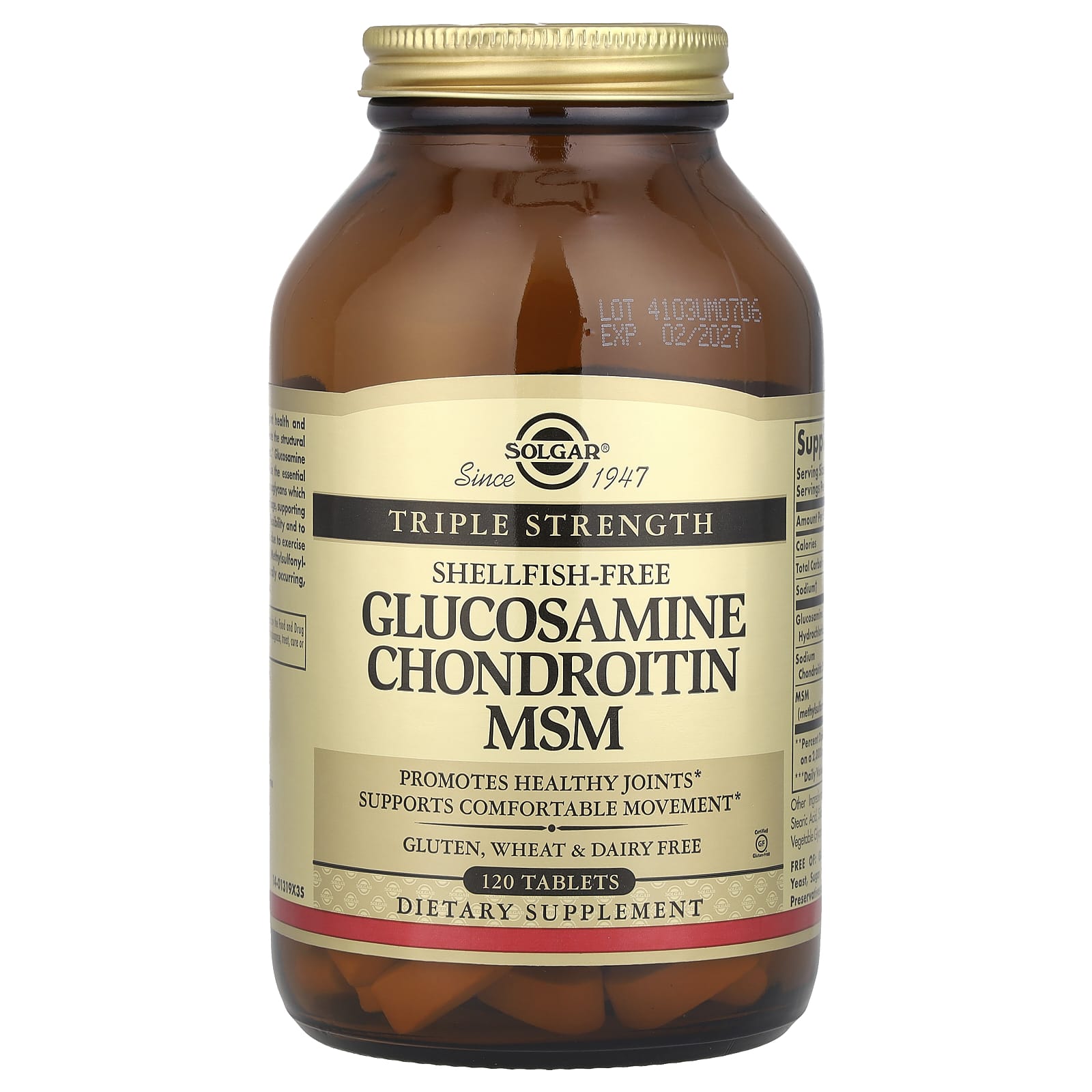 Solgar - Glucosamine Chondroitin MSM