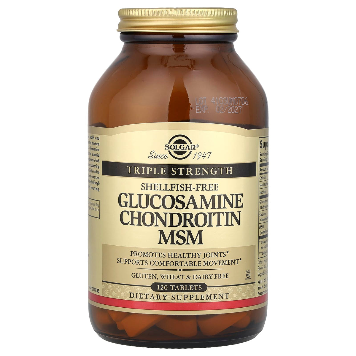 Solgar - Glucosamine Chondroitin MSM