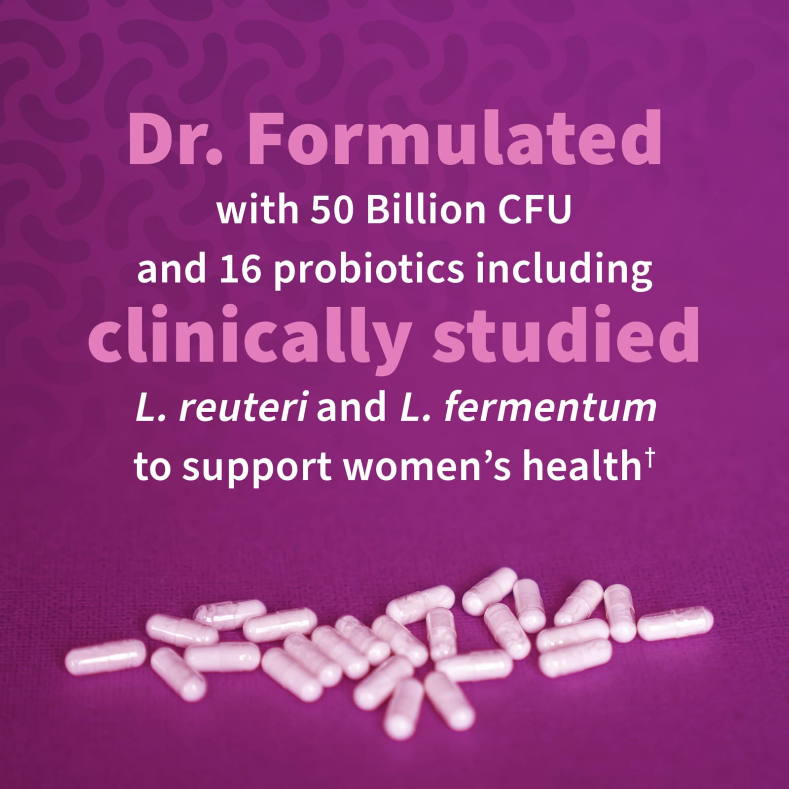 Garden Of Life - Dr. Formulated Probiotics Naisille PH - 30 Kapselia