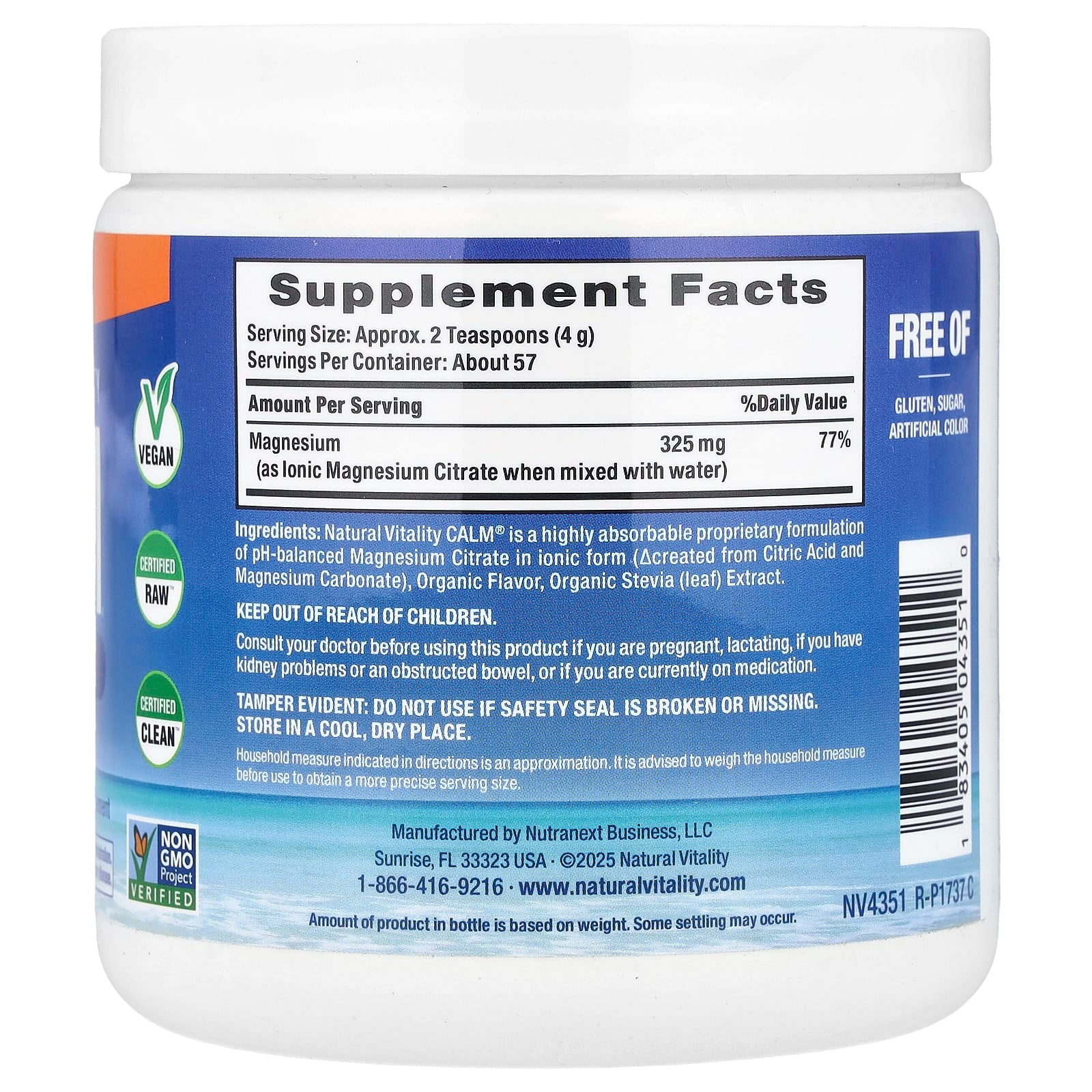 Natural Vitality - Natural Calm
