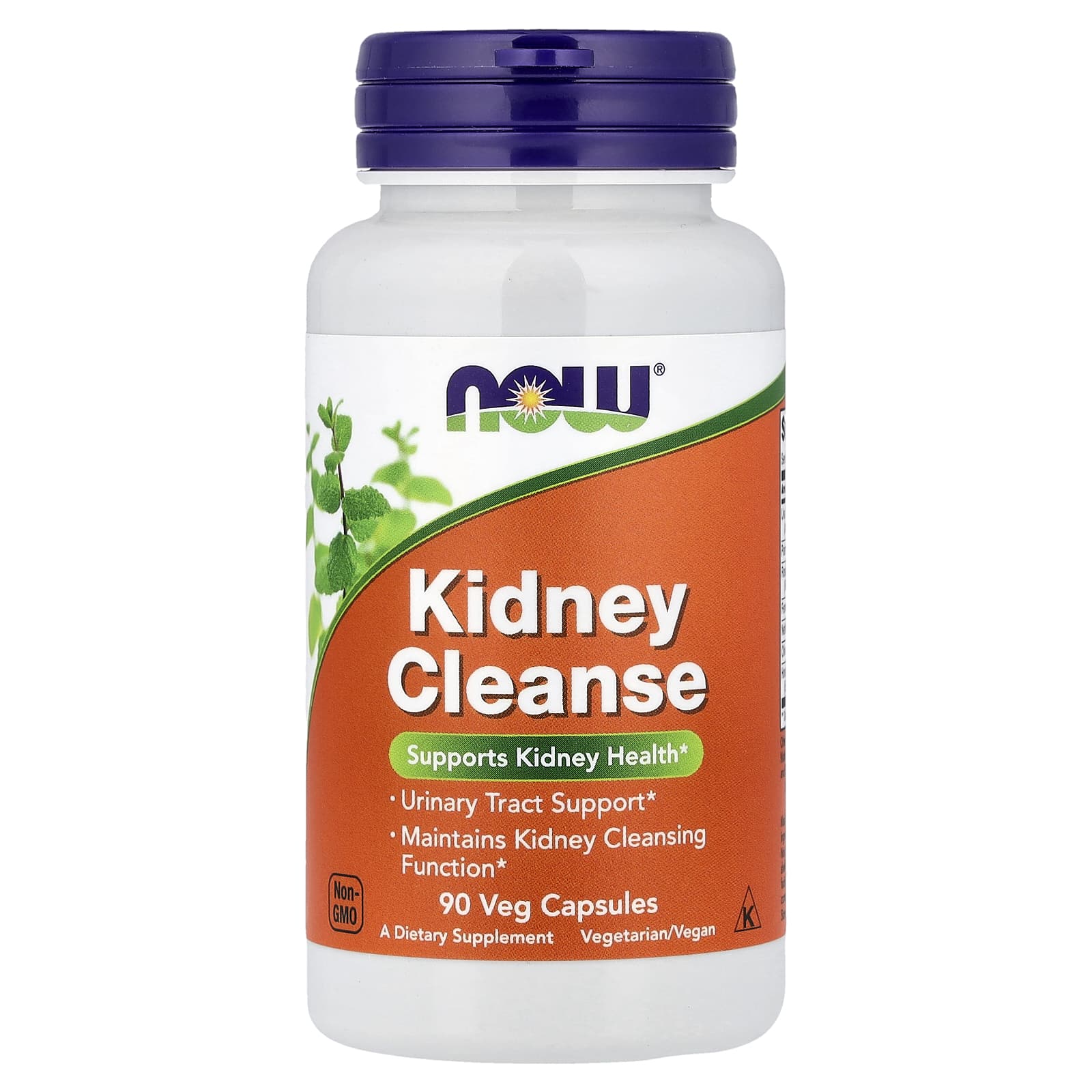 Kidney Cleanse – Njur & Urinvägar baksida med näringsinfo