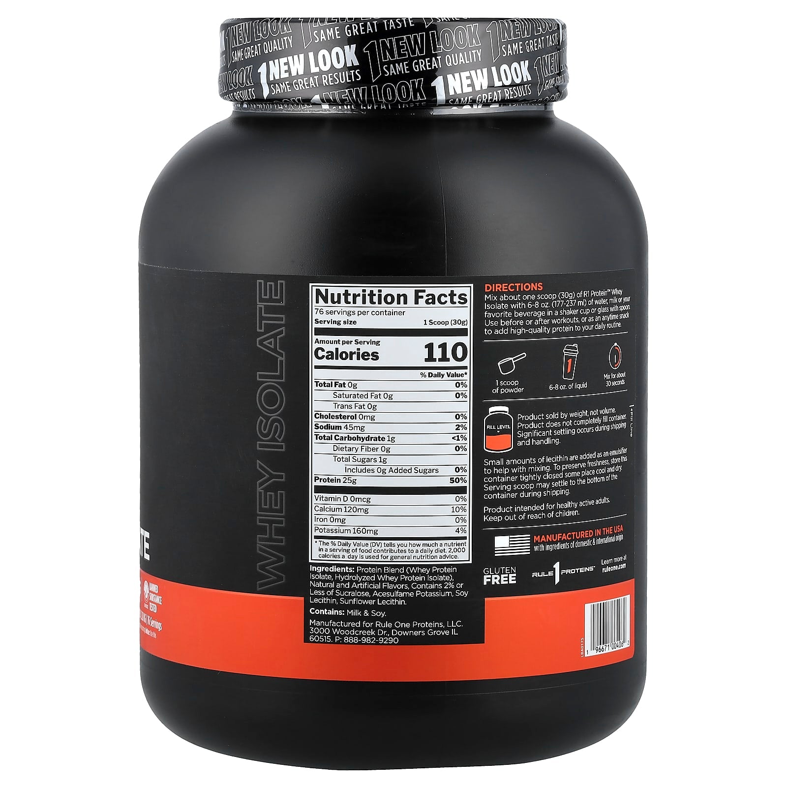 Rule One - R1 Proteiini Whey Isolaatti