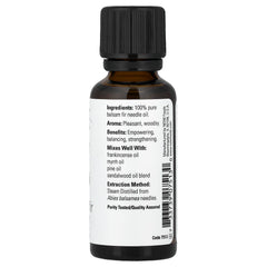 NOW Foods Balsam Fir Needle Oil näringsfakta