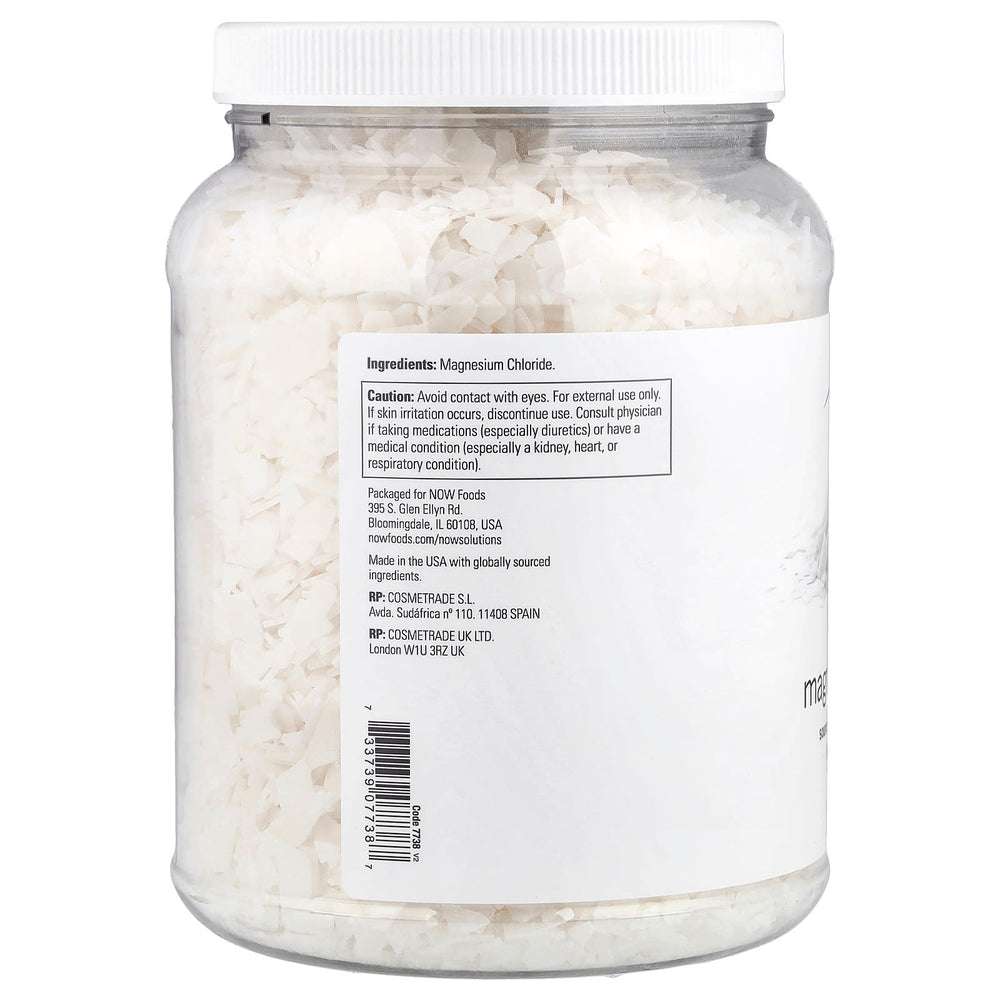 NOW Foods Magnesium Flakes ingredienser lista