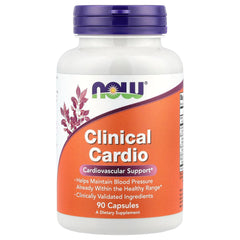 Clinical Cardio baksida med näringsfakta