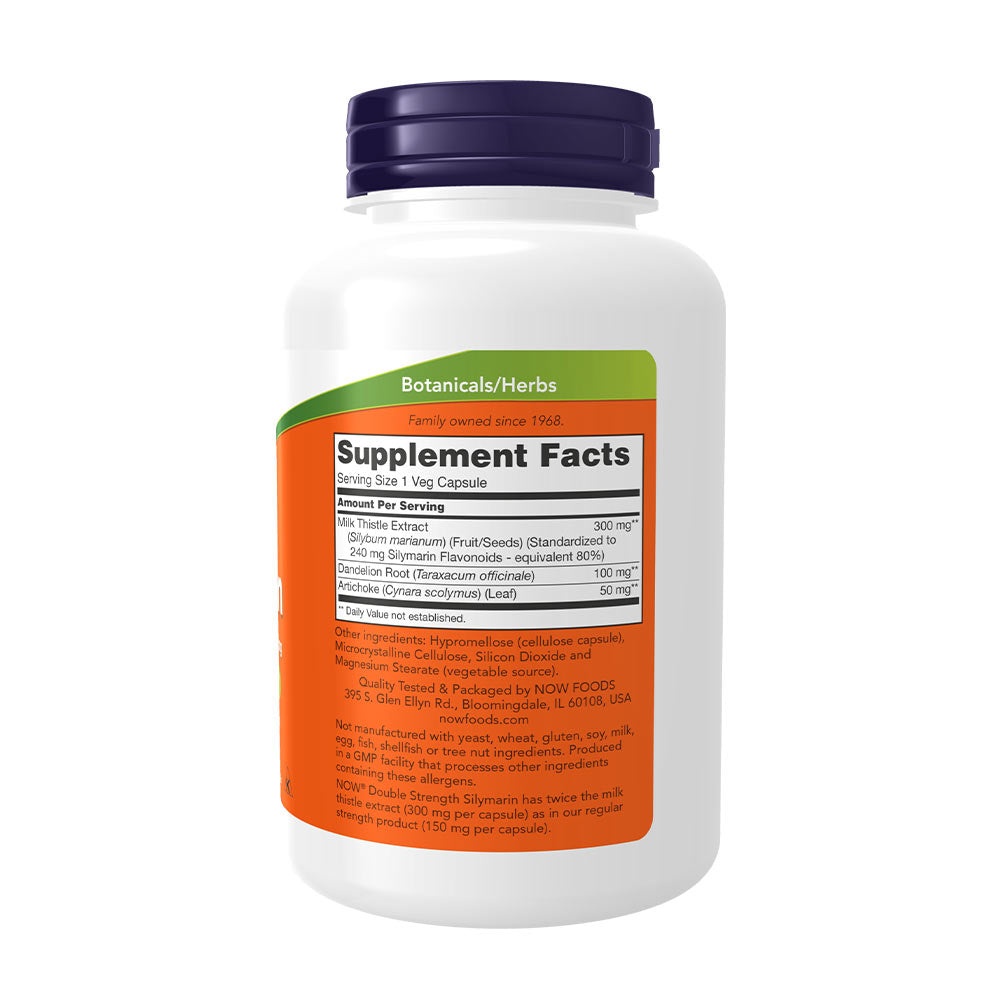 NOW Foods - Milk Thistle Extract - 750mg Maximum Strength - 90 Vcaps