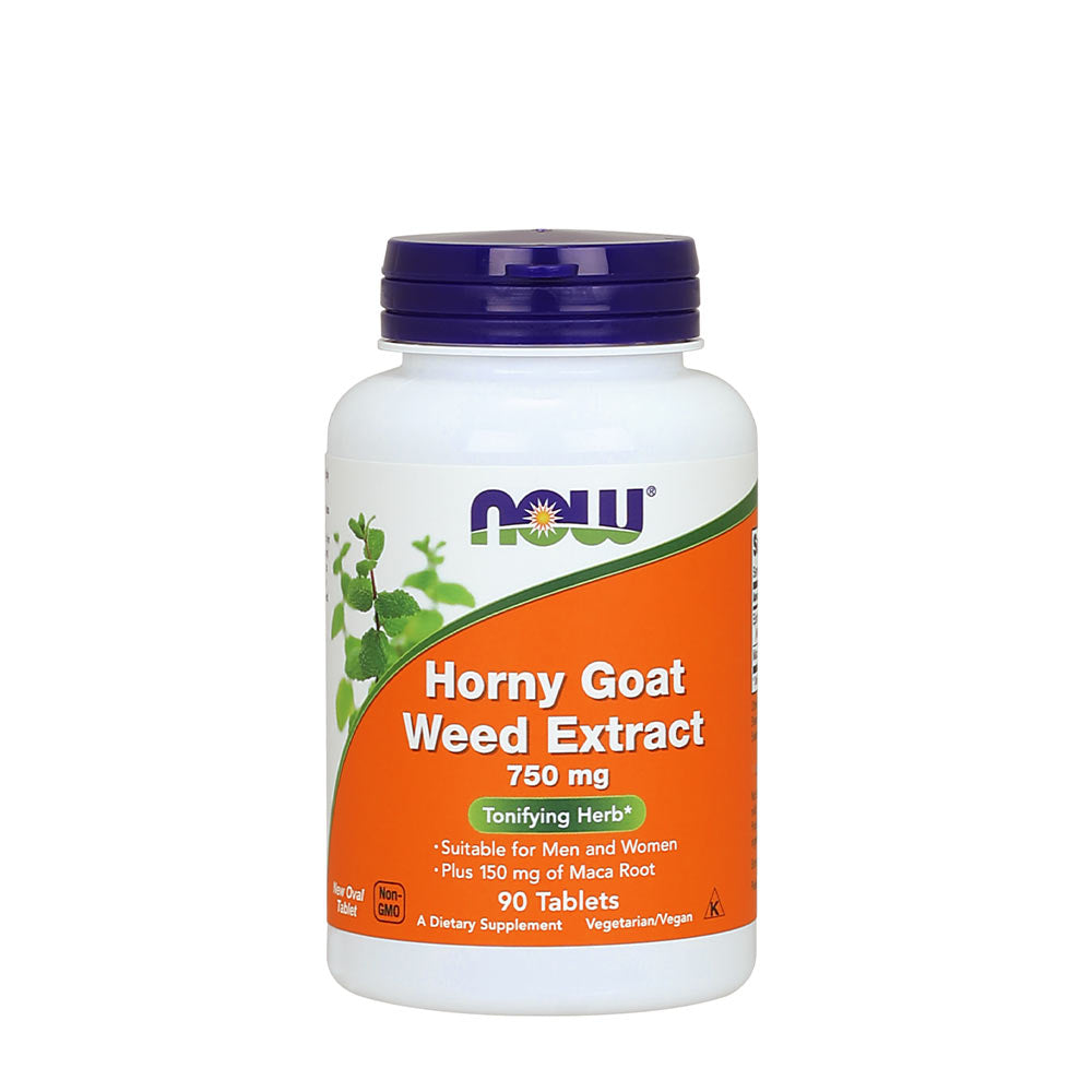Now Foods - Horny Goat Weed Extract - 90 Tabs