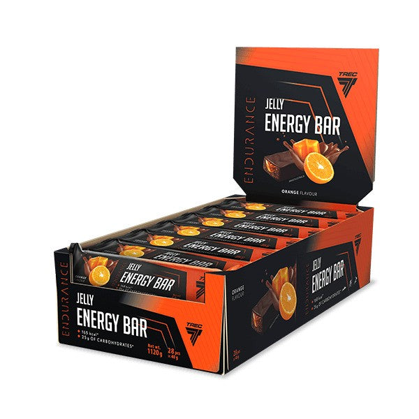 Trec - Endurance Jelly Energy Bar, Orange - 32 x 40g