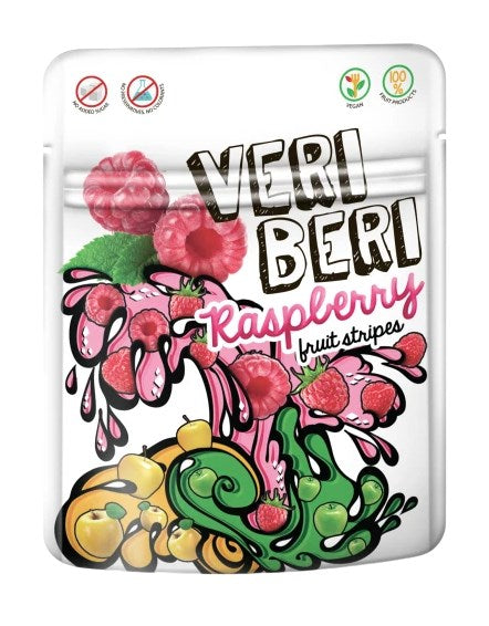 Veri Beri Gummy Strips framsida