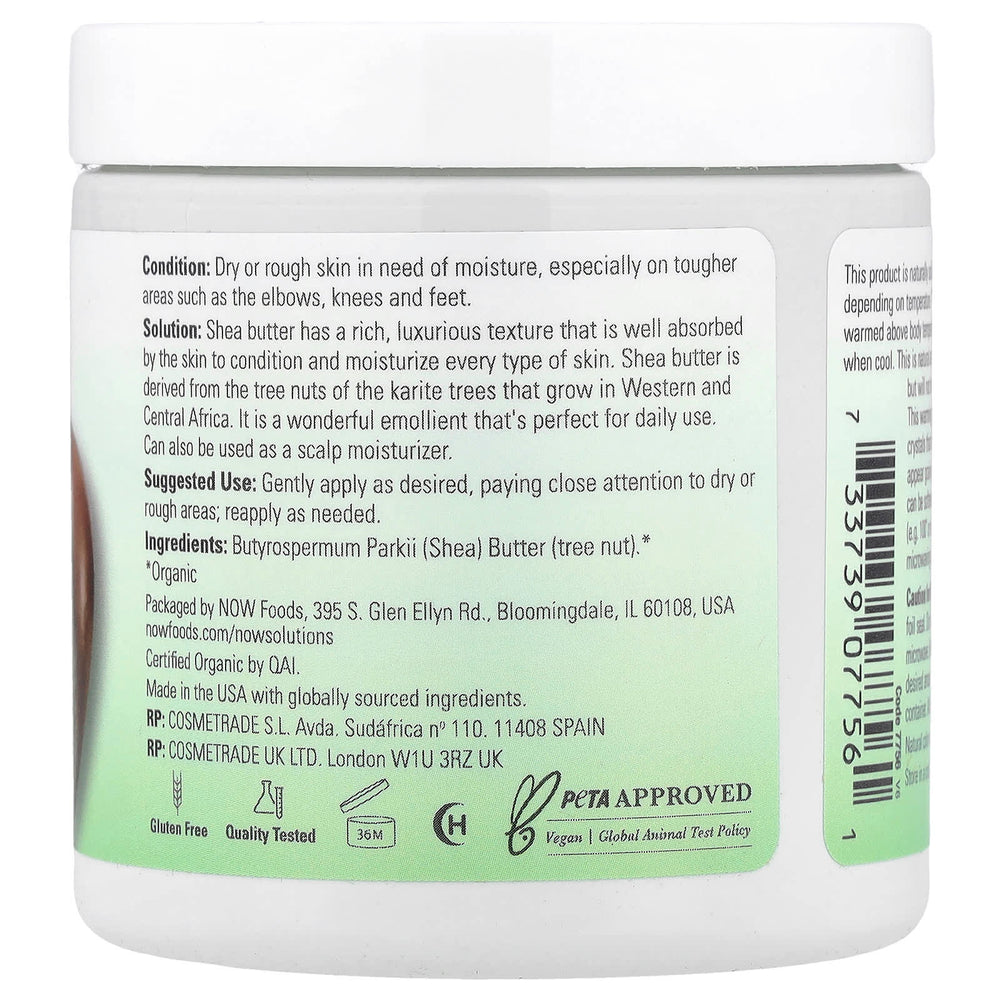 Organic Shea Butter – 207ml näringsfakta