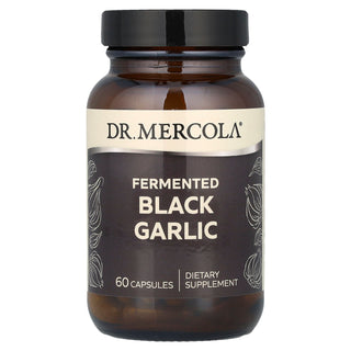 Dr. Mercola Fermented Black Garlic framsida