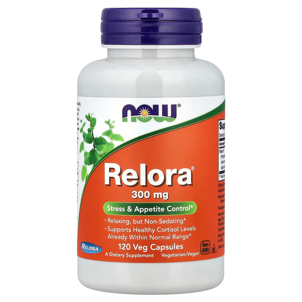 NOW Foods Relora 300mg öppen förpackning