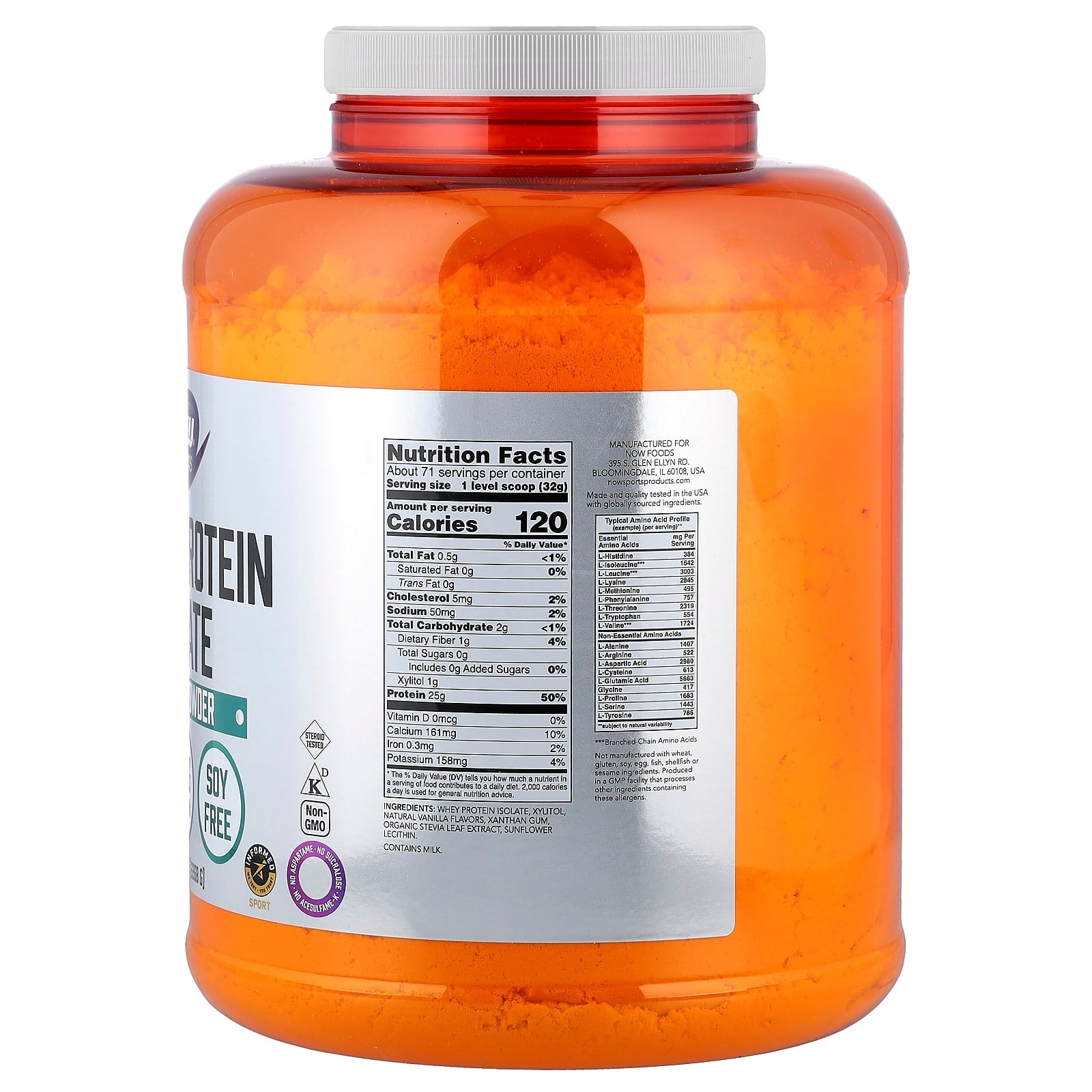 NOW Foods - Whey Protein Isolate