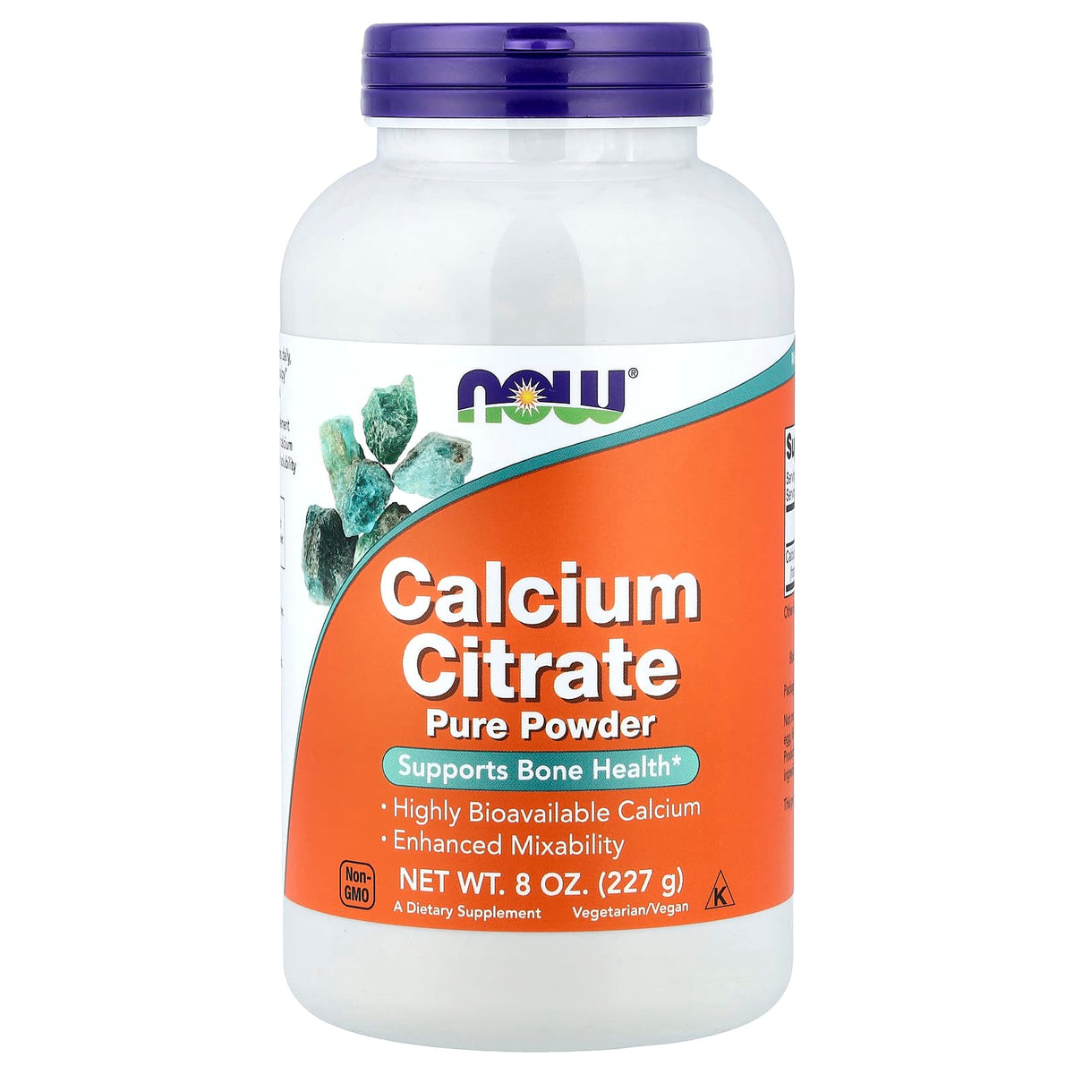 Calcium Citrate Pure Powder baksida