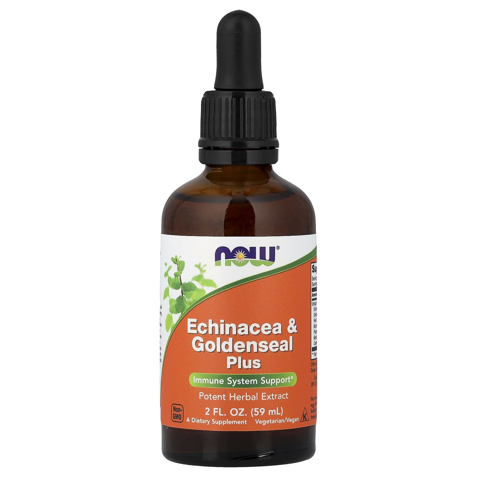 NOW Foods - Echinacea & Goldenseal Plus - 60ml