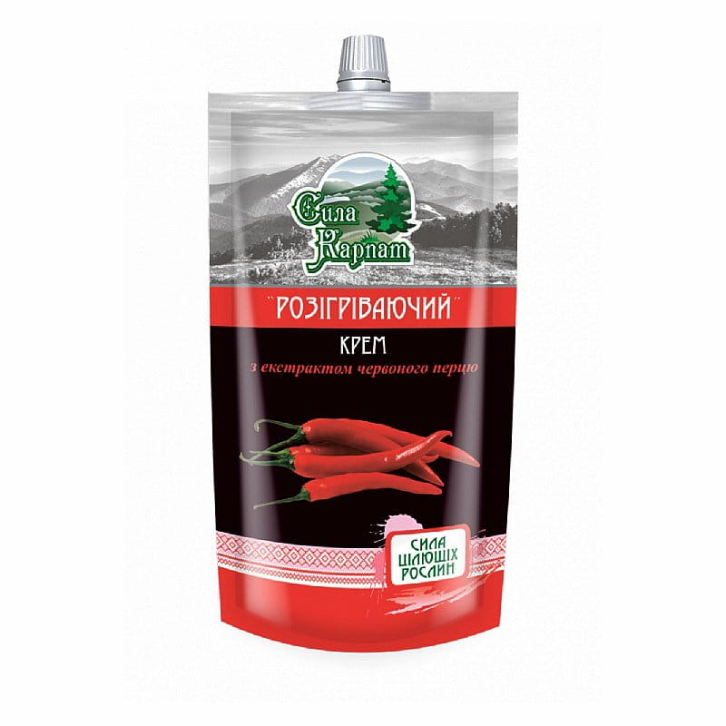 Siła Karpat - Opvarmende Creme - 100ml