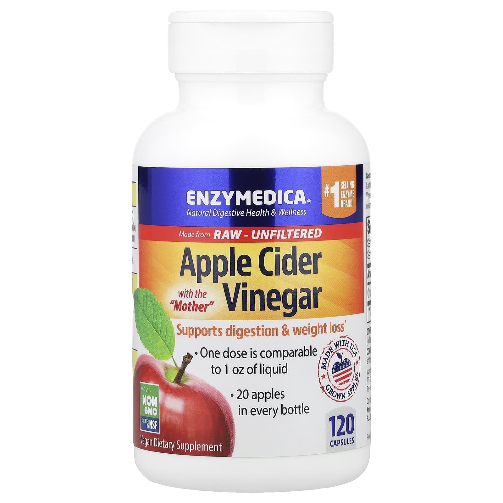 Enzymedica - Apple Cider Vinegar