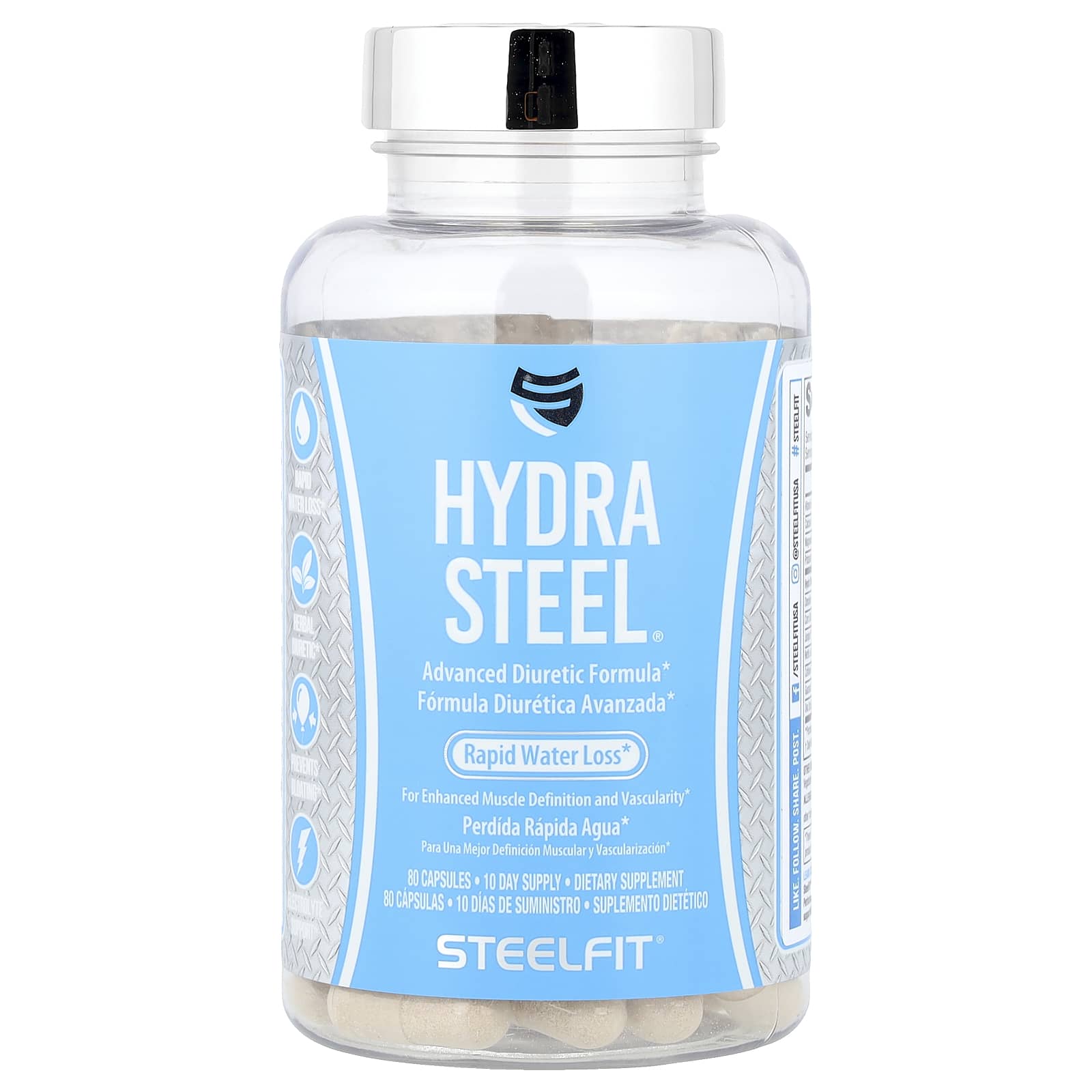 SteelFit - Hydra Steel - 60 kapselia