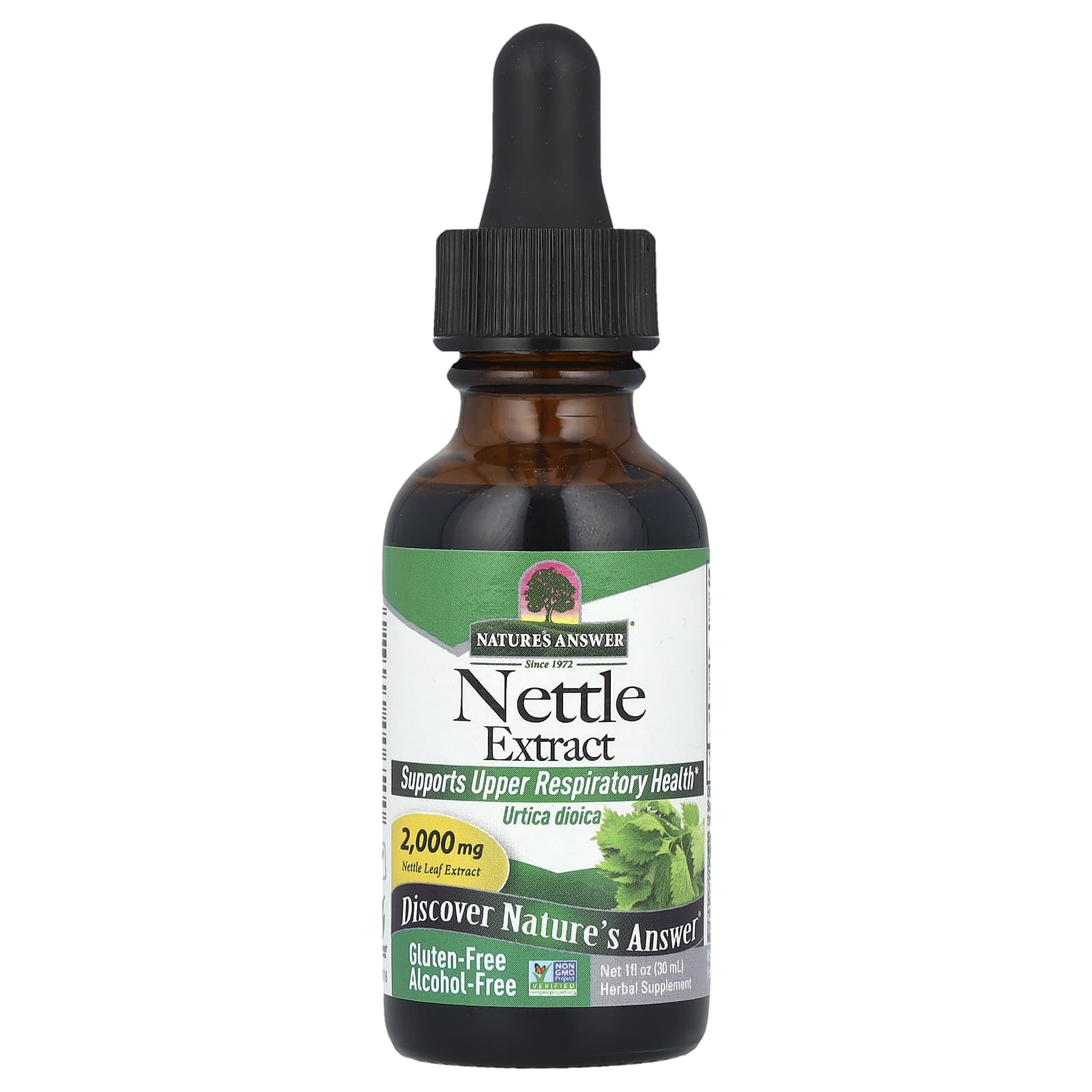 Nature's Answer Nettle ingredienser & etikett