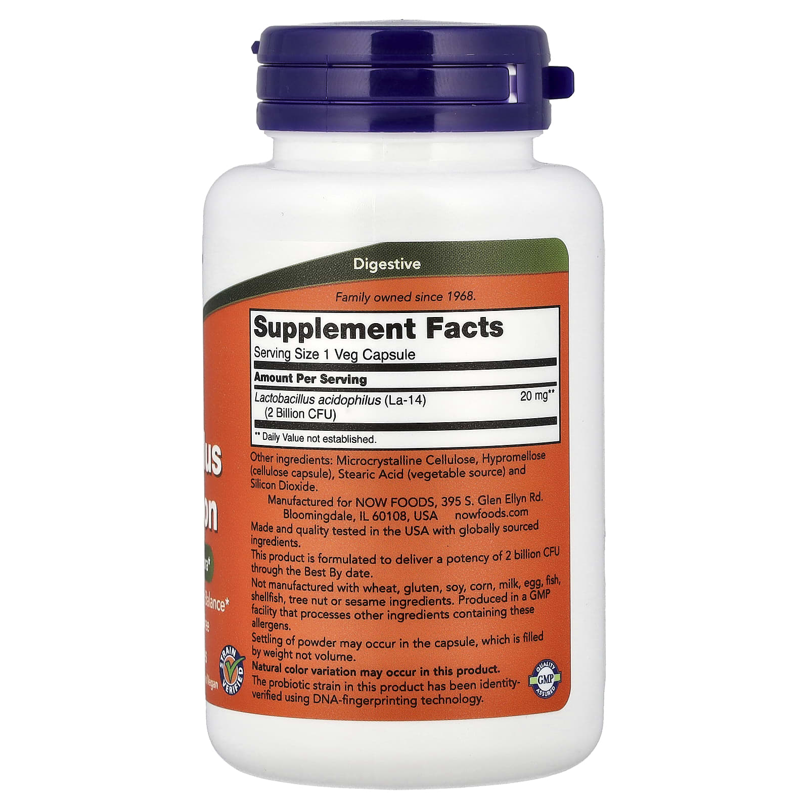 NOW Foods - Acidophilus Two Billion
