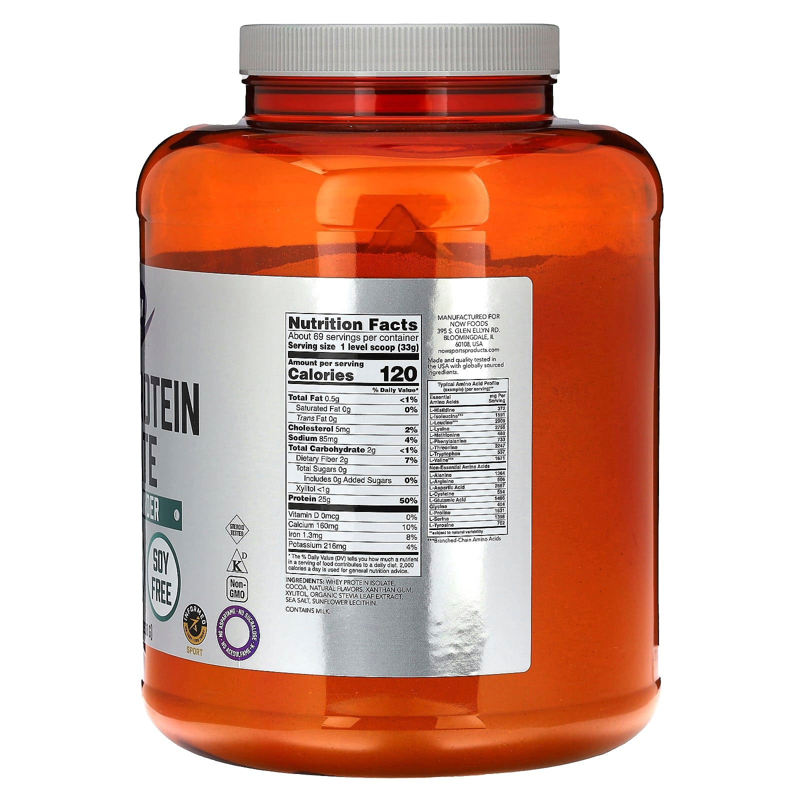 NOW Foods - Whey Protein Isolate