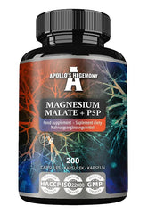 Apollo'S Hegemony - Magnesium Malate + P5P - 200 Caps