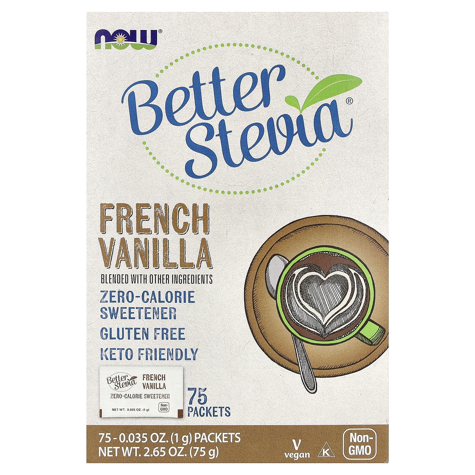 NOW Foods - Better Stevia - Luonnollinen makeutusaine