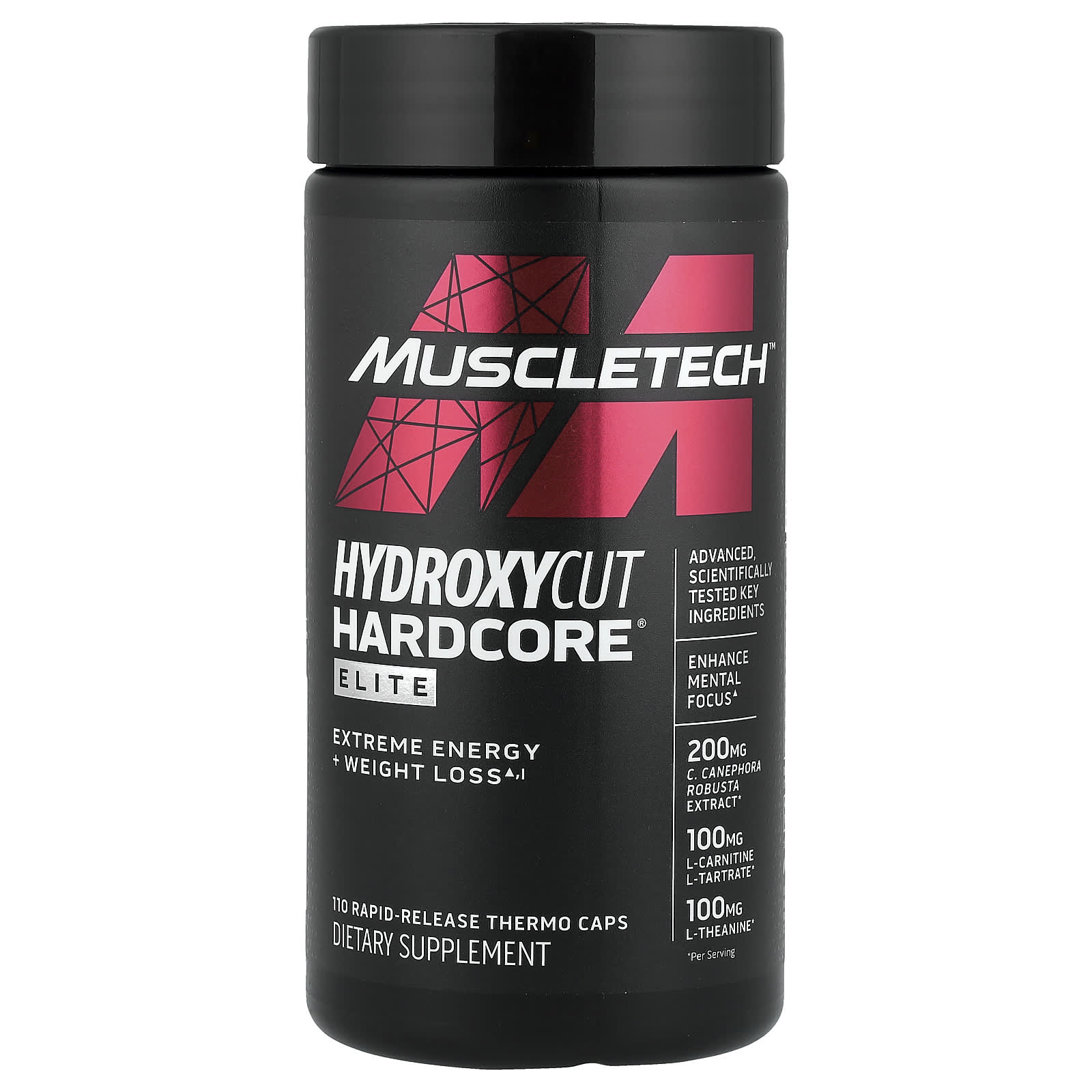 MuscleTech Hydroxycut Hardcore Elite framsida