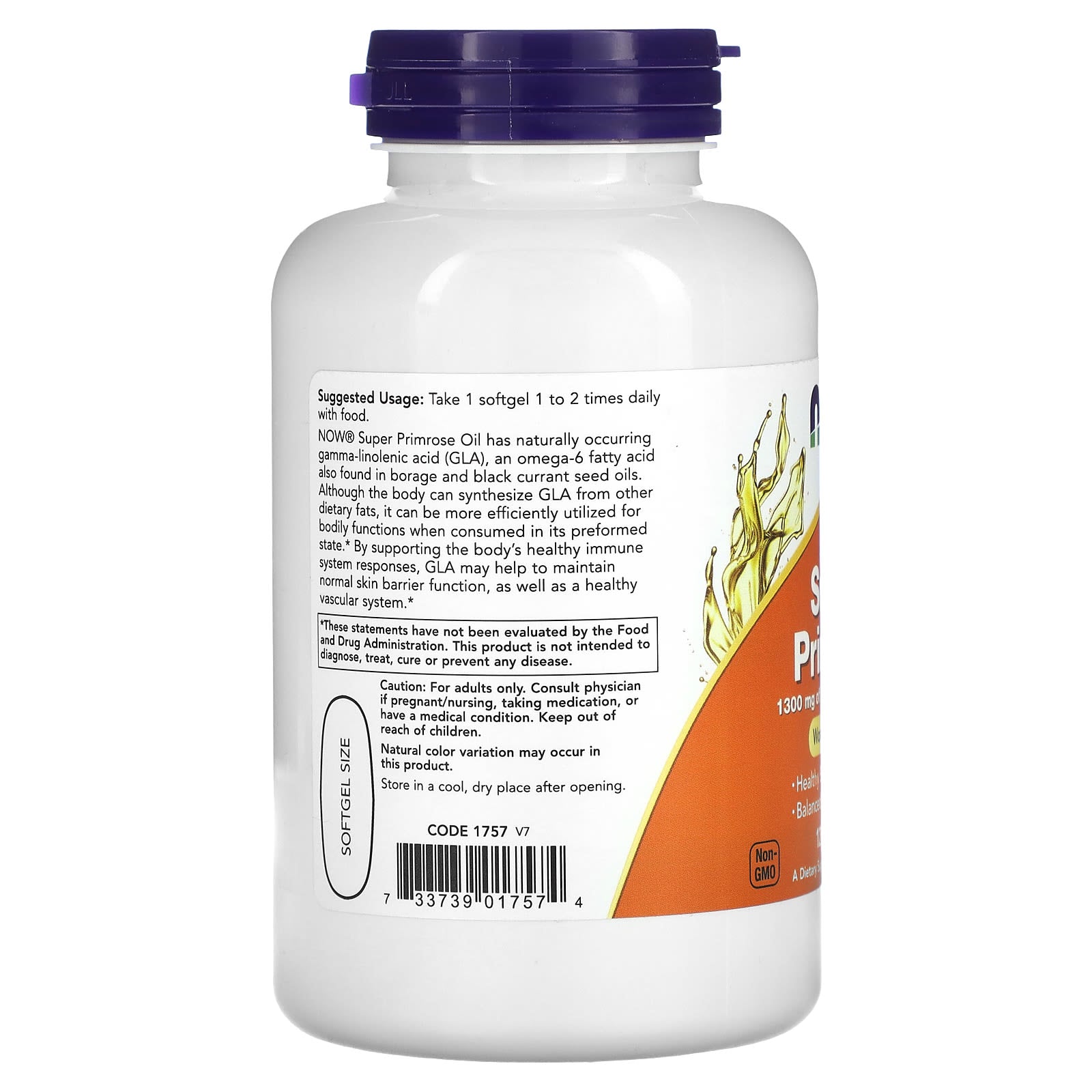 Now Foods - Super Primrose 1300mg