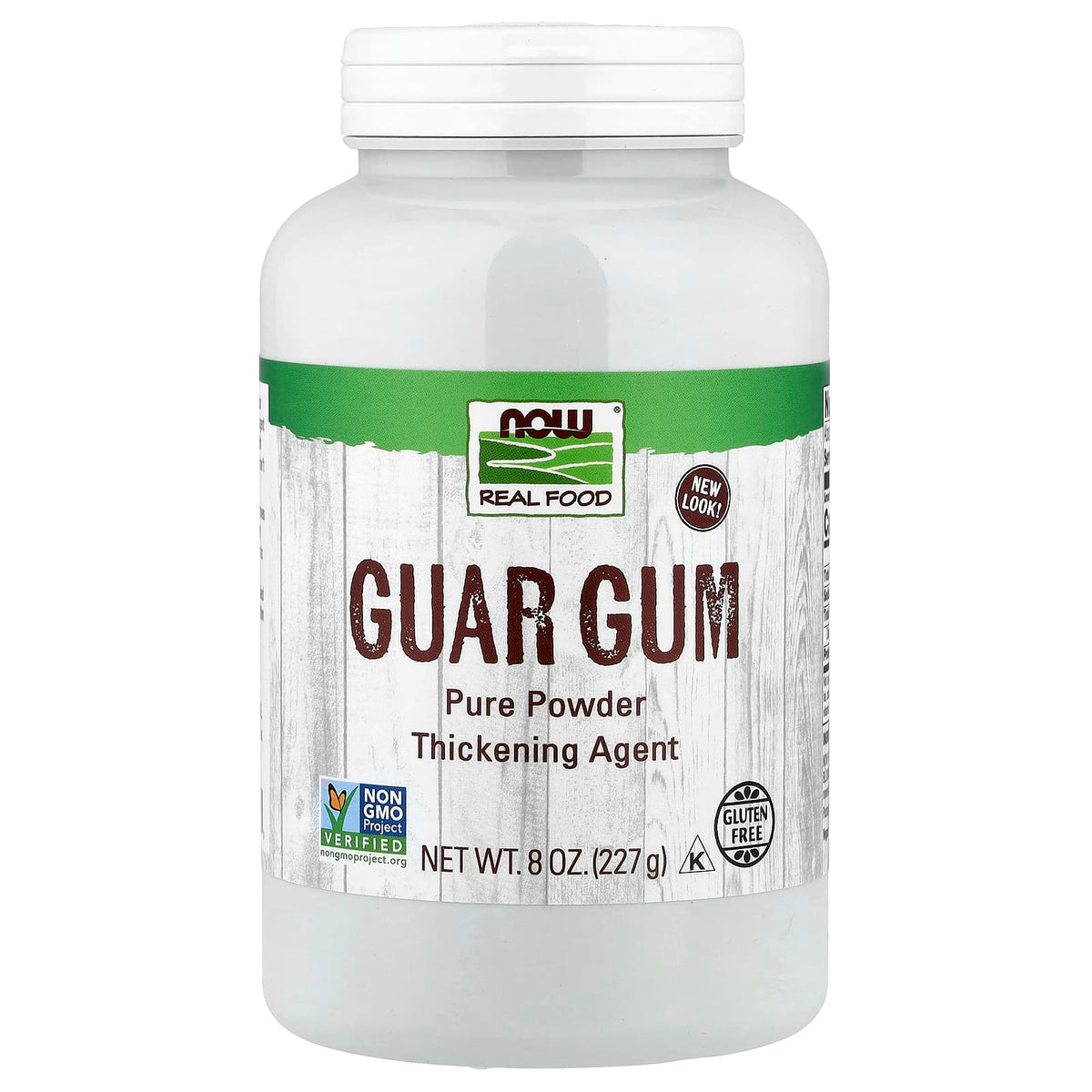 NOW Foods Guar Gum baksida näringsfakta
